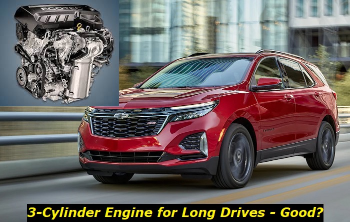 3-cylinder engine for long drives